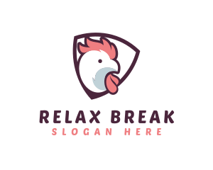 Rooster Chicken Hen logo design