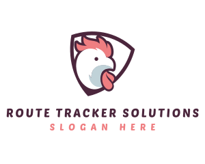 Rooster Chicken Hen logo design