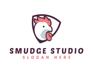 Rooster Chicken Hen logo design