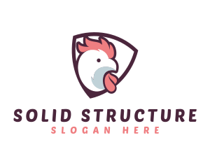 Rooster Chicken Hen logo design