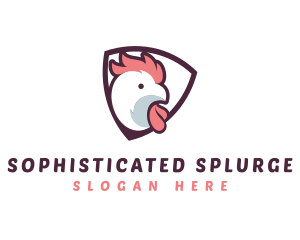 Rooster Chicken Hen logo design