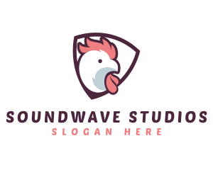 Rooster Chicken Hen logo design