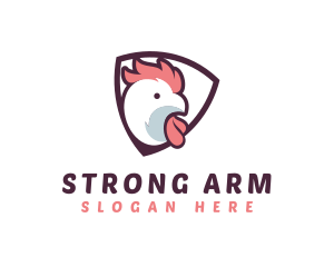 Rooster Chicken Hen logo design