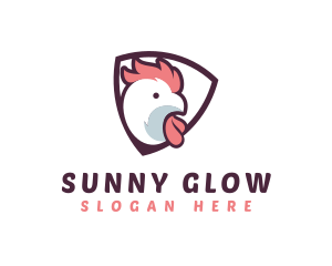 Rooster Chicken Hen logo design