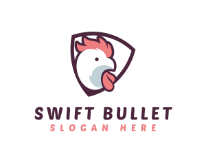 Rooster Chicken Hen logo design