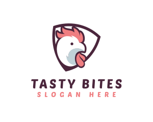 Rooster Chicken Hen logo design