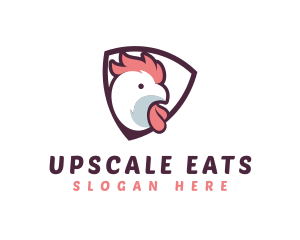 Rooster Chicken Hen logo design