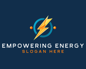 Lightning Spark Outlet logo design