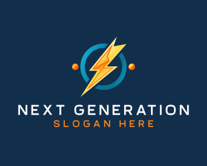 Lightning Spark Outlet logo design