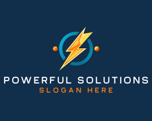 Lightning Spark Outlet logo design