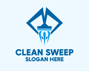 Diamond Cleaning Service  logo design