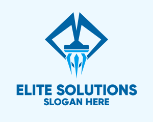 Diamond Cleaning Service  logo design