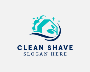 Eco Friendly Home Cleaning logo design