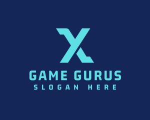 Esports Gaming Letter X Logo