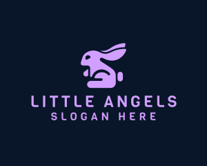 Little Hare Bunny logo design