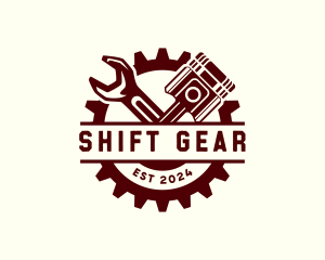 Engine Wrench Gear logo design