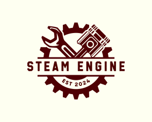 Engine Wrench Gear logo design