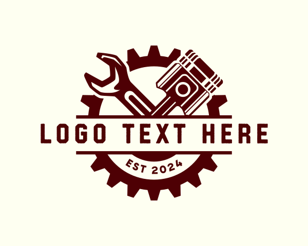 Repair Tools logo example 3