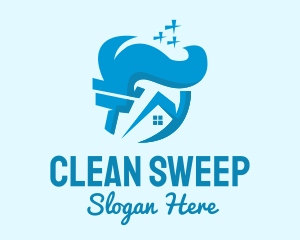 Blue House Sweep logo