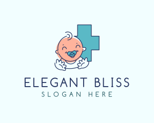 Baby Hospital Pediatrician Logo