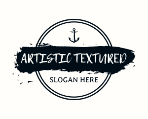 Nautical Sailor Anchor logo design