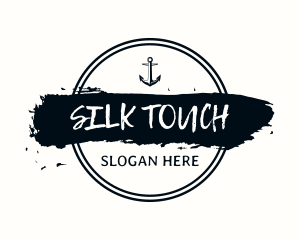 Nautical Sailor Anchor logo design