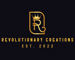 Premium Crown Royalty logo design