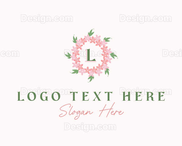 Wedding Flower Garland Logo