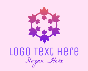 Tulip Flower Crown logo