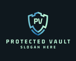 Security Fort Shield Protection logo design