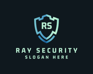 Security Fort Shield Protection logo design