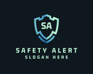 Security Fort Shield Protection logo design