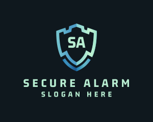 Security Fort Shield Protection logo design