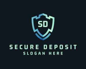 Security Fort Shield Protection logo design