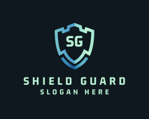 Security Fort Shield Protection logo design