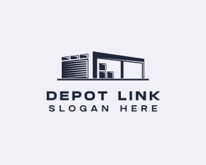 Warehouse Storage Facility logo design