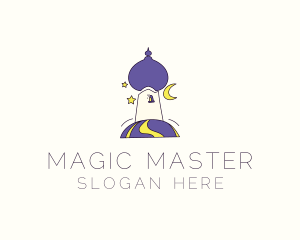 Magical Arabic Temple logo design