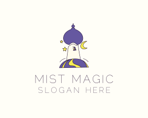 Magical Arabic Temple logo design