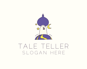 Magical Arabic Temple logo design