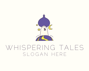 Magical Arabic Temple logo design