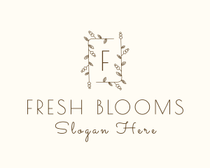 Nature Garden Wedding logo design