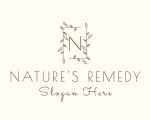 Nature Garden Wedding logo design