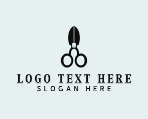 Barber Haircut Scissors logo