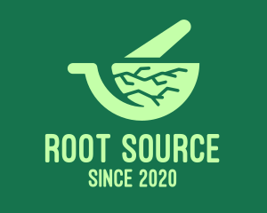 Green Roots Mortar & Pestle logo