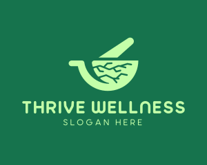 Green Roots Mortar & Pestle logo