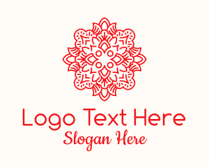 Floral Leaf Bouquet logo