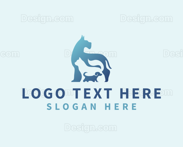 Pet Cat Dog Logo