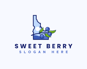 Sweet Idaho Huckleberry logo design