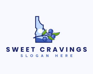 Sweet Idaho Huckleberry logo design