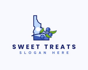 Sweet Idaho Huckleberry logo design